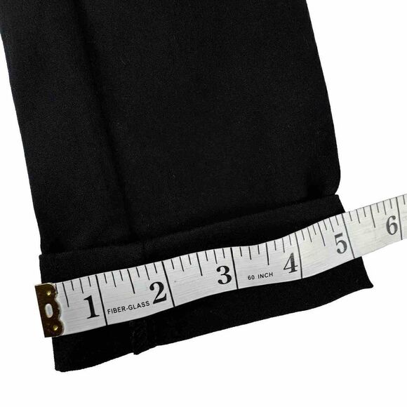 AB Studio Black Slim Leg Stretchy Dress Pants Size 2 - Picture 10 of 10